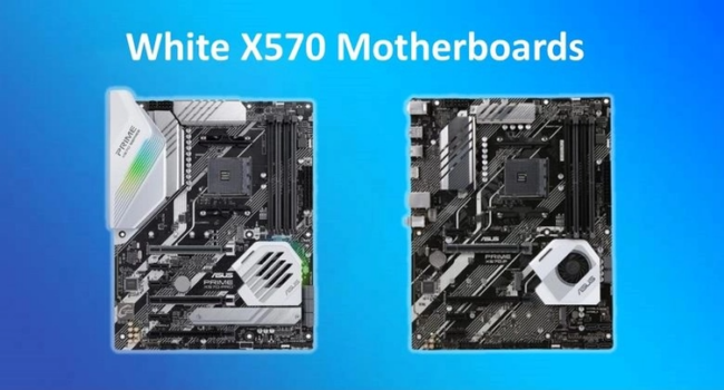 Best white X570 motherboard