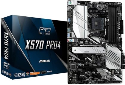 ASRock X570 Pro4 - Best White X570 motherboard